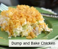 Dump and Bake Chicken Casserole