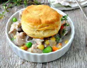Creamy Chicken and Biscuits